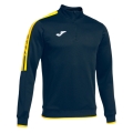 Joma Pullover Olimpiada Sweatshirt (Half-Zip, 100% Poliester) granatowy/żółty męski