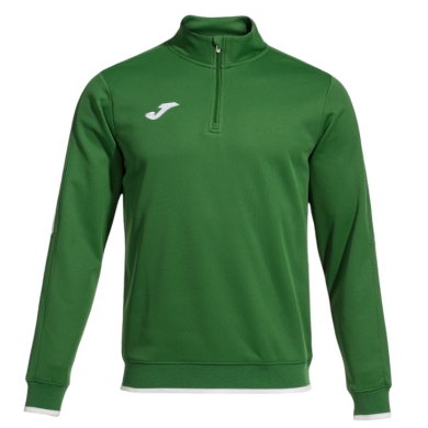 Joma Pullover Olimpiada Sweatshirt (Half-Zip, 100% Poliester) zielony męski