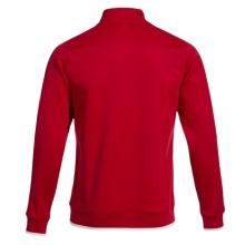 Joma Pullover Olimpiada Sweatshirt (Half-Zip, 100% Poliester) czerwony męski