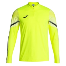 Joma Koszulka długorękawowa Elite XI (Bluza, Zamek półokrągły) fluogelb/czarny Mężczyźni