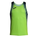 Joma Tank Top Biegowy Elite XI (bez rękawów) fluorescencyjna zieleń/marynarski niebieski mężczyźni