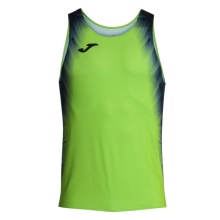 Joma Tank Top Biegowy Elite XI (bez rękawów) fluorescencyjna zieleń/marynarski niebieski mężczyźni