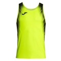 Joma Tank Top Biegowy Elite XI (bez rękawów) fluogelb/czarny dla mężczyzn