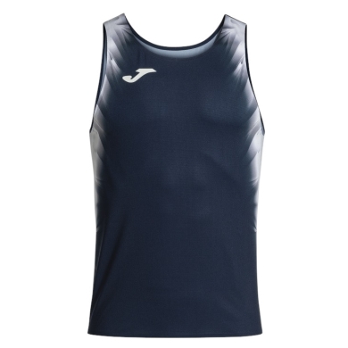 Joma Tank Top Biegowe Elite XI (bez rękawów) granatowo/białe męskie