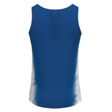 Joma Tank Top Biegowy Elite XI (bez rękawów) niebiesko-biały męski