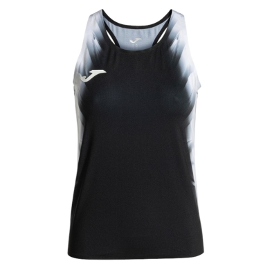 Joma Tank Top Biegowe Elite XI (bez rękawów) czarno-białe Damskie