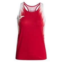 Joma Tank Top Biegowy Elite XI (bez rękawów) czerwono/biały Damski