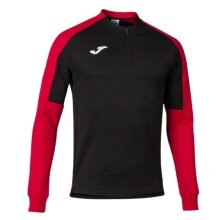 Joma Pullover Eco Championship Sweatshirt (Zamek błyskawiczny, wysoki komfort noszenia) czarny/czerwony mężczyźni