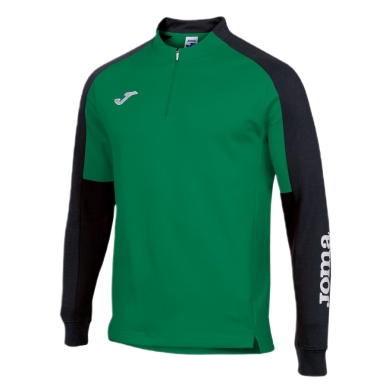 Joma Pullover Eco Championship Sweatshirt (Zamek błyskawiczny, wysoki komfort noszenia) zielony/czarny mężczyźni