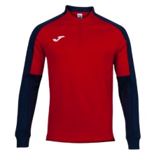 Joma Pullover Eco Championship Sweatshirt (Zamek błyskawiczny, wysoki komfort noszenia) czerwony/marynarski niebieski mężczyźni