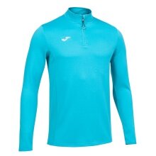 Joma Pullover Running Night Sweatshirt (Half-Zip) turkusowy Męski