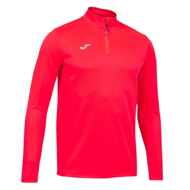 Joma Pulower do biegania Night Sweatshirt (pół-zamek) fluorot Męski