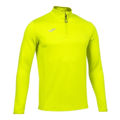 Joma Pullover Running Night Sweatshirt (Half-Zip) żółty Mężczyźni