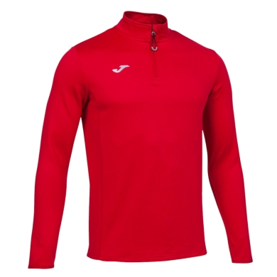 Joma Pullover Running Night Sweatshirt (Half-Zip) czerwony Męski