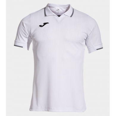 Joma Sport-Polo Fit One (lekki, oddychający) biały męski