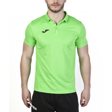 Joma Sport-Polo Hobby (przyjemne uczucie noszenia) neonowy zielony mężczyzna