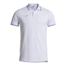 Joma Sport-Polo Confort Classic (oddychający, wygodny) biały męski