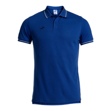 Joma Sport-Polo Confort Classic (oddychający, wygodny) niebieski męski