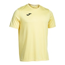 Joma Sport-Tshirt Combi (100% poliester) jasnożółty męski