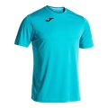 Joma Sport-Tshirt Combi (100% poliester) niebieski mężczyźni