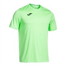 Joma Sport-Tshirt Combi (100% poliester) jasnozielony mężczyźni