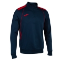 Joma Pullover Championship VII Sweatshirt (Half-Zip, Fleece-Wnętrze) granatowo/czerwony Mężczyźni