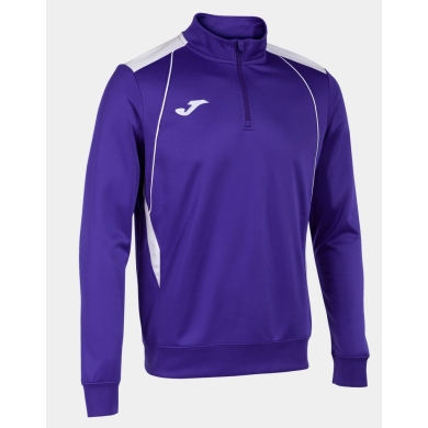 Joma Pullover Championship VII Sweatshirt (Half-Zip, Fleece-Wnętrze) fioletowy/biały mężczyźni