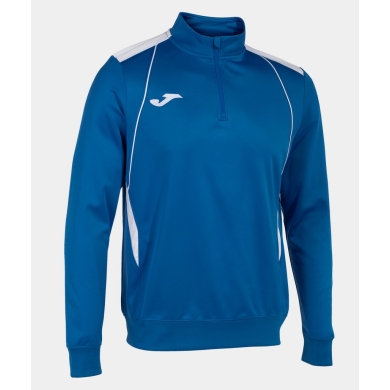 Joma Pullover Championship VII Sweatshirt (Half-Zip, Fleece-Wnętrze) niebieski/biały mężczyźni