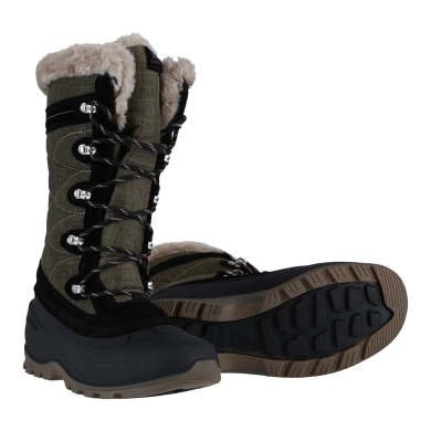 Kamik Zimowe Buty Snovalley 4 (Zamsz, wodoodporne) oliwkowe Damskie