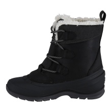 Kamik Zimowe buty Snowgem Low (Skóra, Nylon, wodoodporne) czarne damskie