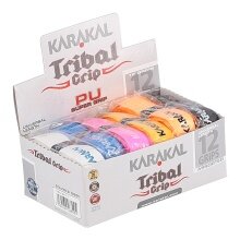 Karakal Basisband PU Super Grip Tribal 1.5mm w kolorach sortowanych 12 sztuk w opakowaniu