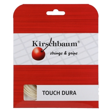 Kirschbaum Sznur tenisowy Touch Dura (ochrona ramion) naturalny 12m zestaw