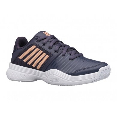 KSwiss Buty tenisowe Court Express Clay/Na korty szare-niebieskie Damskie