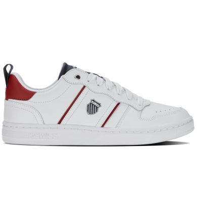 KSwiss Sneaker Lozan Match LTH (Skóra gładka) biały/czerwony/peacoat męski