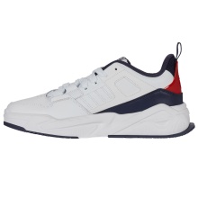 KSwiss Sneaker Techna Trainer (skóra) 2025 biały/navy niebieski/czerwony mężczyźni