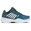 KSwiss buty tenisowe Court Express Indoor/Carpet/Teppich tealblue/biały dziecięce