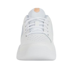 KSwiss buty tenisowe Court Express Indoor/Dywan/Teppich białe/fioletowe/brzoskwiniowe dziecięce