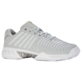 KSwiss Buty tenisowe Express Light 3 Clay/Na korty 2024 szary/biały/limonkowy damskie