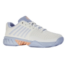 KSwiss Buty tenisowe Express Light 3 Clay/Na korty 2024 białe/fioletowe/brzoskwiniowe damskie