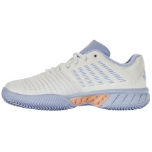 KSwiss Buty tenisowe Express Light 3 Clay/Na korty 2024 białe/fioletowe/brzoskwiniowe damskie