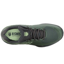 KSwiss Buty tenisowe Hypercourt Express 2 Clay/Piasek zielone/ciemnoszare męskie