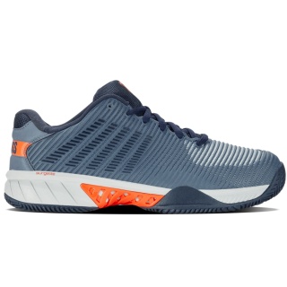 KSwiss Buty tenisowe Hypercourt Express 2 Clay/Piasek niebiesko/czerwone męskie