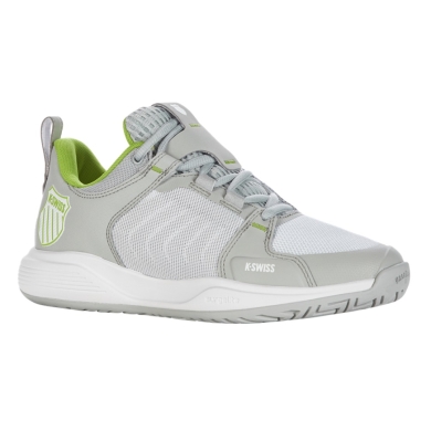 KSwiss Buty tenisowe Ultrashot Team Allcourt 2024 szare/białe/lime