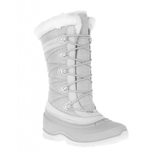 Kamik Zimowe Buty Snovalley 4 (Zamsz, wodoodporne) jasnoszare Damskie