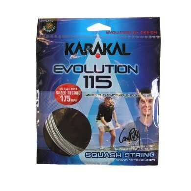 Karakal Squashowa Sznur Evolution 115 srebrny 10m Zestaw