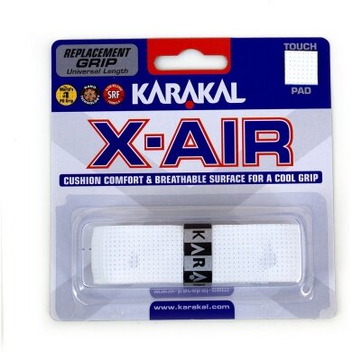 Karakal Basisband X-Air (wysoka absorpcja potu) 1.6mm biały - 1 sztuka