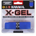 Karakal Basisband X-Gel (Amortyzacja wstrząsów, gładko perforowane) 2.2mm niebieskie