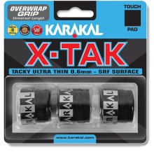 Karakal Overgrip X-Tak 0.6mm czarny 3 szt.