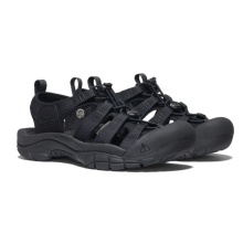 Keen Sandal Newport H2 (szybkoschnący, system szybkiego sznurowania z rzepem) czarny damski