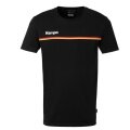 Kempa T-shirt rekreacyjne Drużyna Niemcy (Bawełna organiczna) czarny Mężczyźni